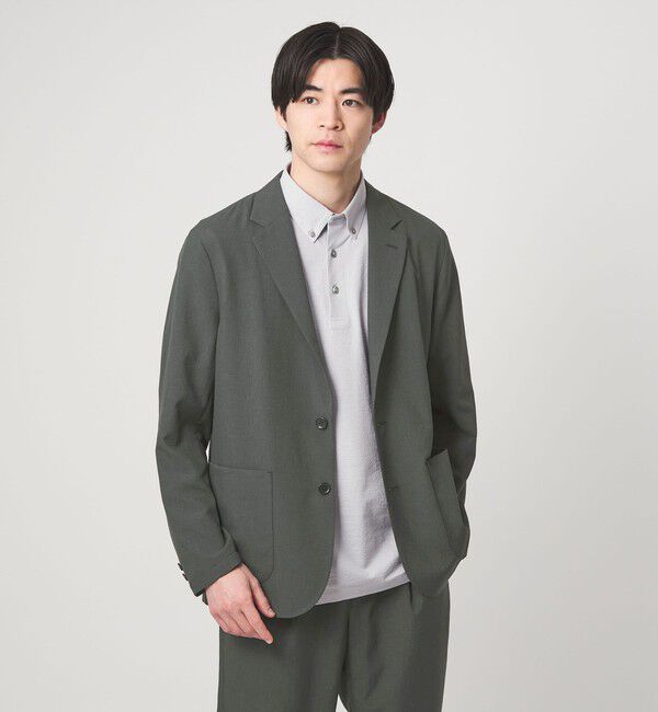 UNITED ARROWS green label relaxing「Dot Air リラックス ジャケット -ストレッチ-」|テーラードジャケット|