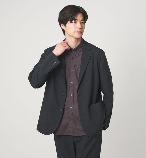 UNITED ARROWS green label relaxing「Dot Air リラックス ジャケット -ストレッチ-」|テーラードジャケット|
