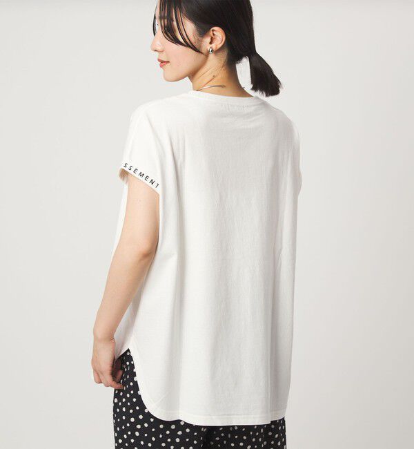 UNITED ARROWS green label relaxing「【WEB限定】＜at ease＞エンブロイダリー カットソー 」|Tシャツ・カットソー|