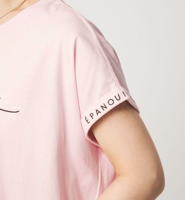 UNITED ARROWS green label relaxing「【WEB限定】＜at ease＞エンブロイダリー カットソー 」|Tシャツ・カットソー|
