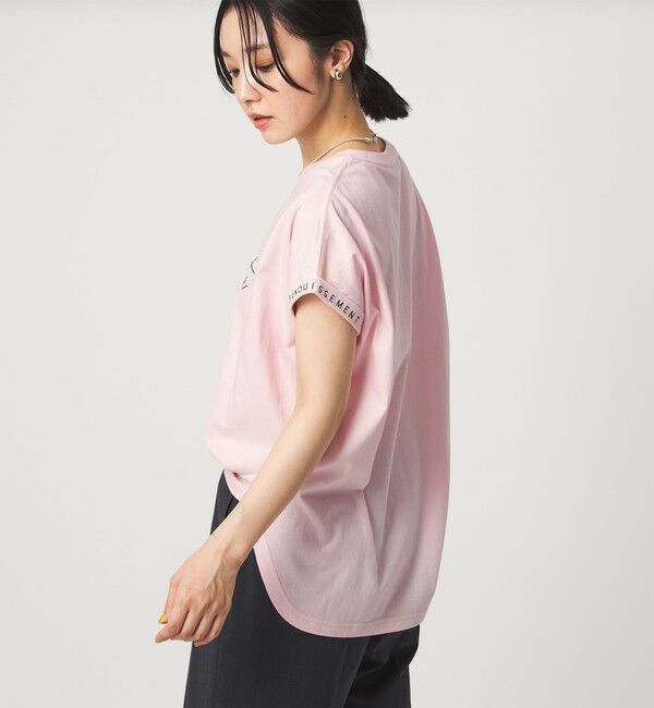 UNITED ARROWS green label relaxing「【WEB限定】＜at ease＞エンブロイダリー カットソー 」|Tシャツ・カットソー|