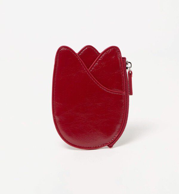 EMMEL REFINES「＜CASSELINI＞チューリップ カードケース＜ Select by EMMEL REFINES ＞」|名刺入れ・カードケース|RED