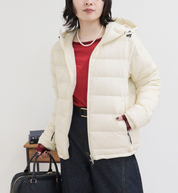 fredy emue「《別注》【TAION/タイオン】LIGHT DOWN HOODIE」|ダウン|オフホワイト