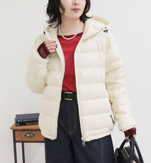 fredy emue「《別注》【TAION/タイオン】LIGHT DOWN HOODIE」|ダウン|