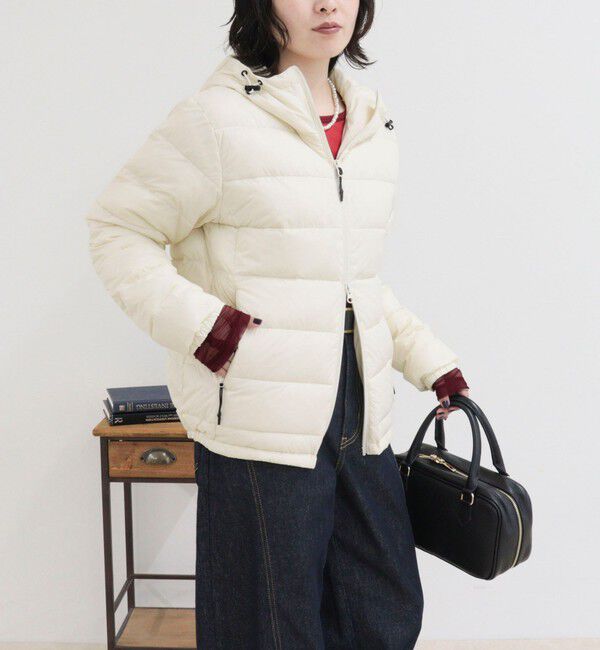 fredy emue「《別注》【TAION/タイオン】LIGHT DOWN HOODIE」|ダウン|