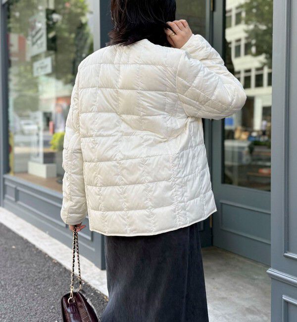 fredy emue「《別注》【TAION/タイオン】CREW NECK BUTTON DOWN JKT ダウンジャケット」|ダウン|