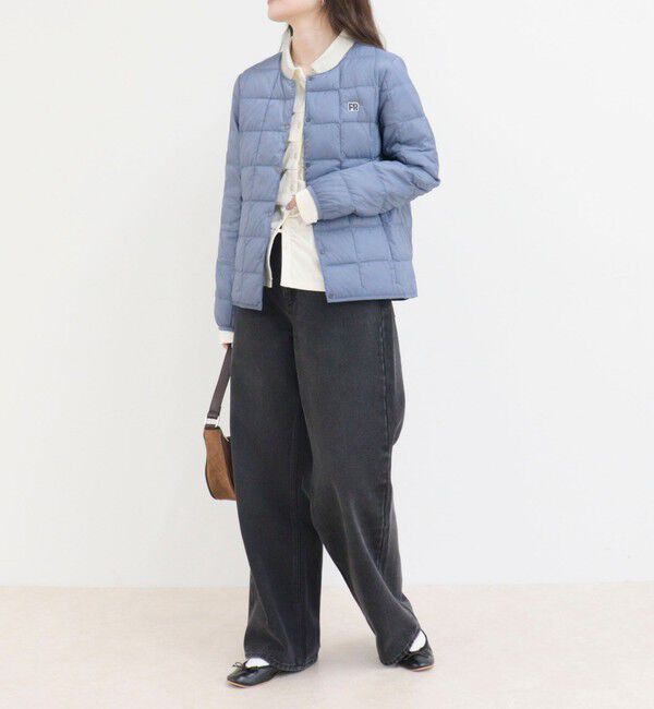 fredy emue「《別注》【TAION/タイオン】CREW NECK BUTTON DOWN JKT ダウンジャケット」|ダウン|
