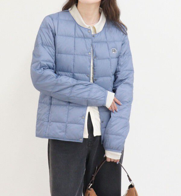fredy emue「《別注》【TAION/タイオン】CREW NECK BUTTON DOWN JKT ダウンジャケット」|ダウン|