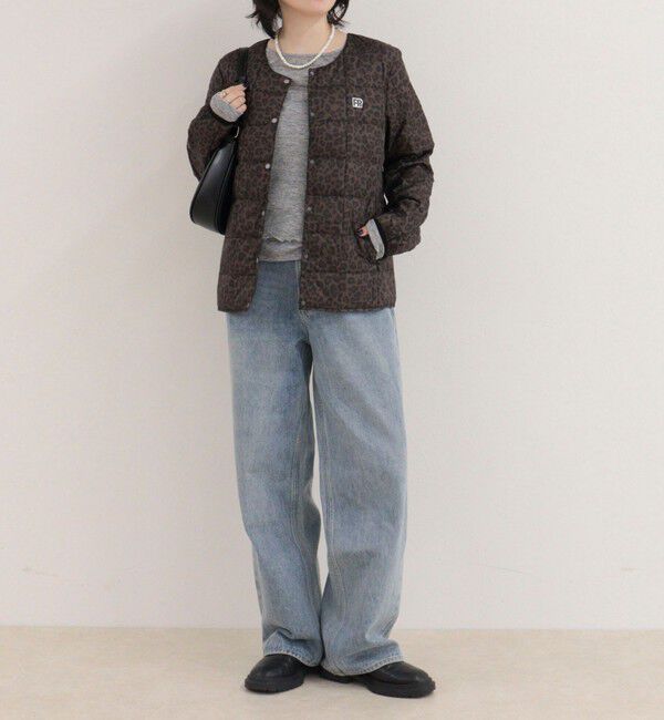 fredy emue「《別注》【TAION/タイオン】CREW NECK BUTTON DOWN JKT ダウンジャケット」|ダウン|