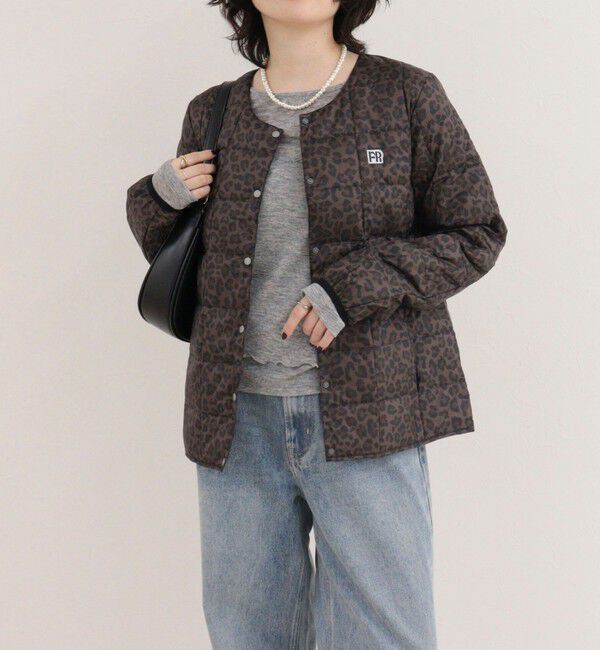 fredy emue「《別注》【TAION/タイオン】CREW NECK BUTTON DOWN JKT ダウンジャケット」|ダウン|