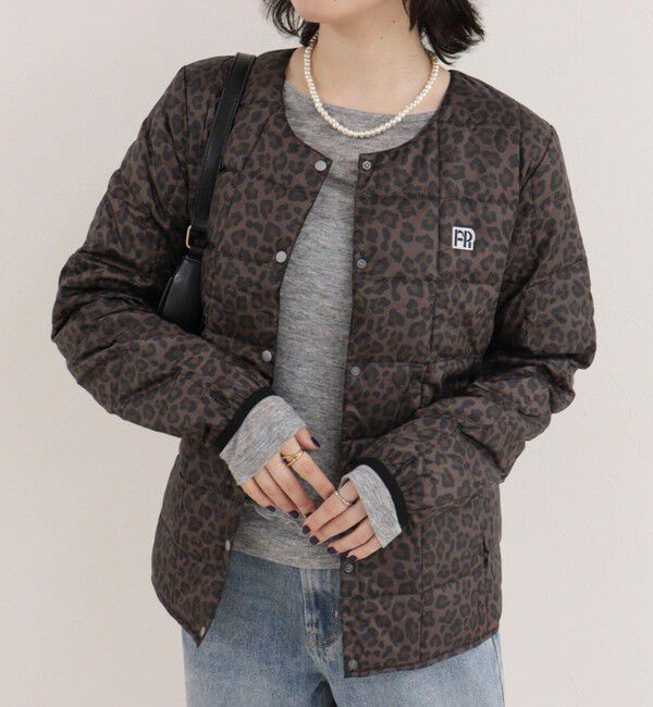 fredy emue「《別注》【TAION/タイオン】CREW NECK BUTTON DOWN JKT ダウンジャケット」|ダウン|