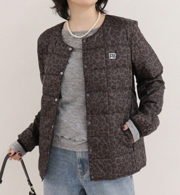 fredy emue「《別注》【TAION/タイオン】CREW NECK BUTTON DOWN JKT ダウンジャケット」|ダウン|