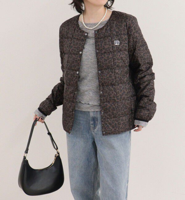 fredy emue「《別注》【TAION/タイオン】CREW NECK BUTTON DOWN JKT ダウンジャケット」|ダウン|