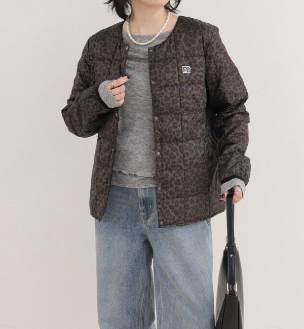 fredy emue「《別注》【TAION/タイオン】CREW NECK BUTTON DOWN JKT ダウンジャケット」|ダウン|