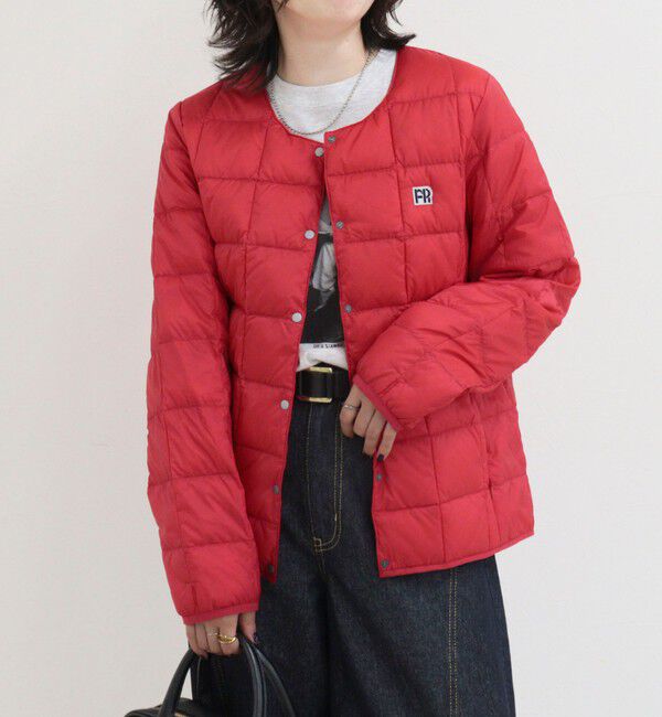 fredy emue「《別注》【TAION/タイオン】CREW NECK BUTTON DOWN JKT ダウンジャケット」|ダウン|