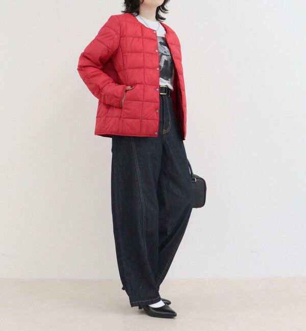 fredy emue「《別注》【TAION/タイオン】CREW NECK BUTTON DOWN JKT ダウンジャケット」|ダウン|