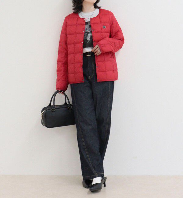 fredy emue「《別注》【TAION/タイオン】CREW NECK BUTTON DOWN JKT ダウンジャケット」|ダウン|