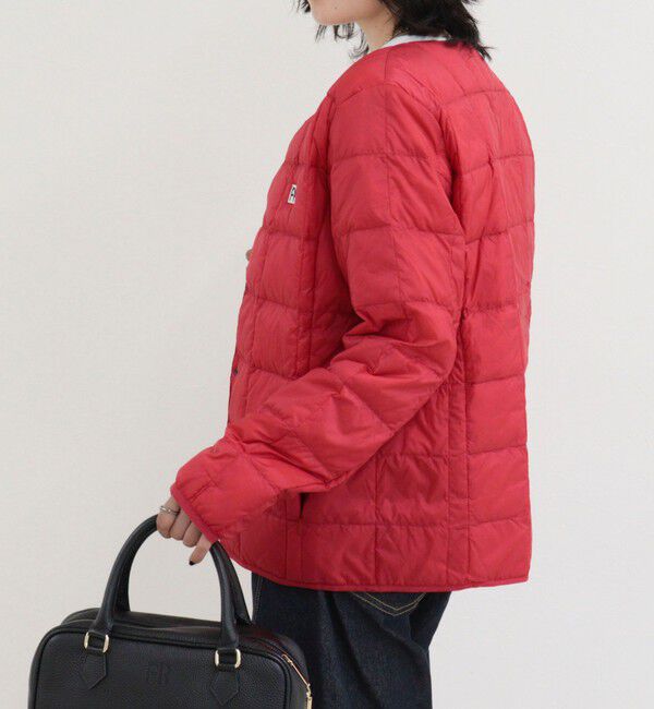 fredy emue「《別注》【TAION/タイオン】CREW NECK BUTTON DOWN JKT ダウンジャケット」|ダウン|