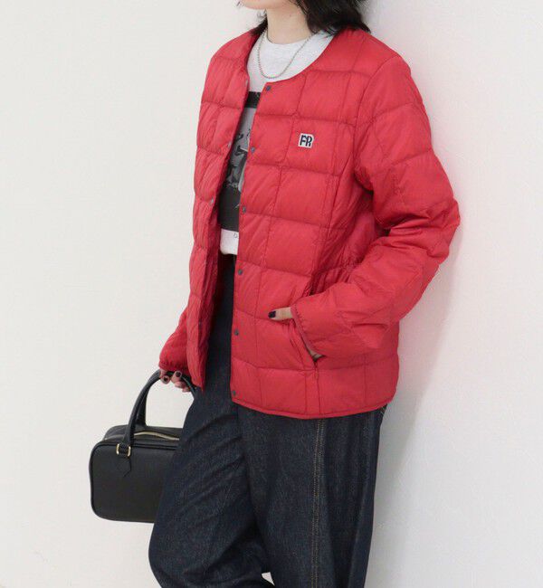 fredy emue「《別注》【TAION/タイオン】CREW NECK BUTTON DOWN JKT ダウンジャケット」|ダウン|