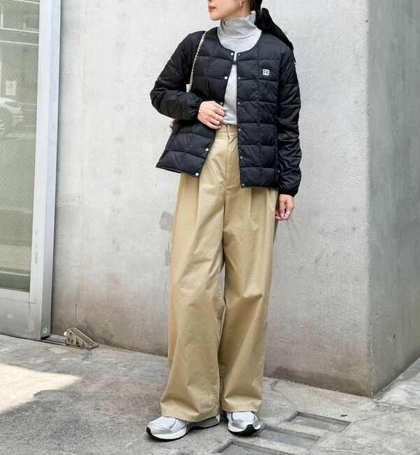 fredy emue「《別注》【TAION/タイオン】CREW NECK BUTTON DOWN JKT ダウンジャケット」|ダウン|