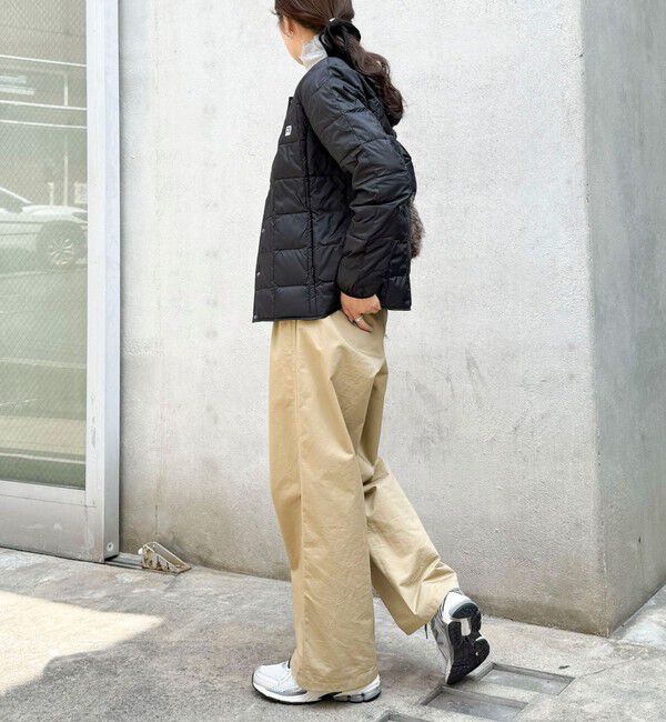 fredy emue「《別注》【TAION/タイオン】CREW NECK BUTTON DOWN JKT ダウンジャケット」|ダウン|