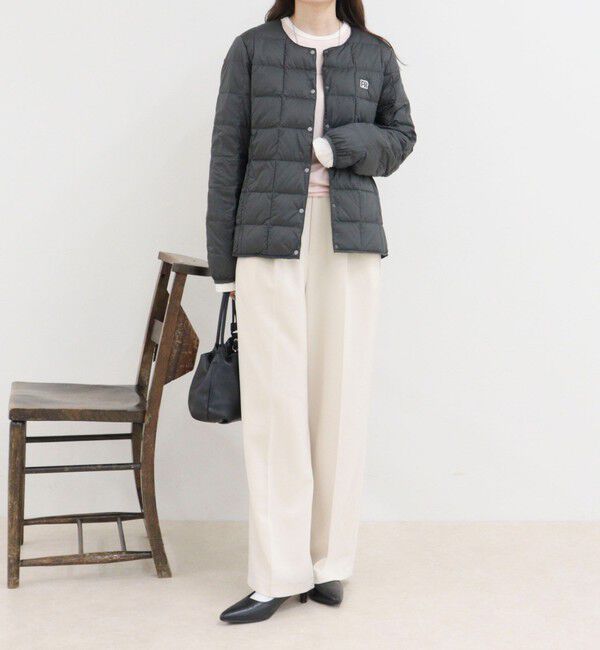 fredy emue「《別注》【TAION/タイオン】CREW NECK BUTTON DOWN JKT ダウンジャケット」|ダウン|