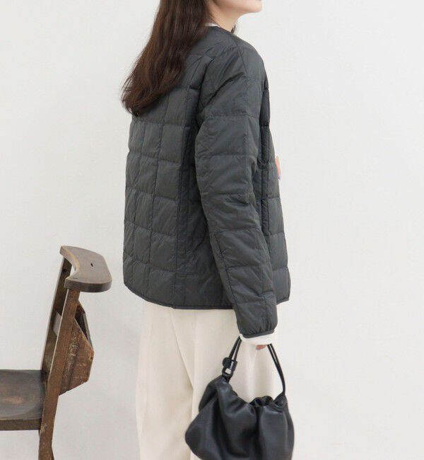 fredy emue「《別注》【TAION/タイオン】CREW NECK BUTTON DOWN JKT ダウンジャケット」|ダウン|