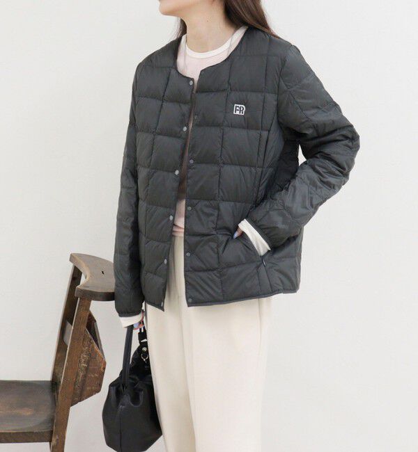 fredy emue「《別注》【TAION/タイオン】CREW NECK BUTTON DOWN JKT ダウンジャケット」|ダウン|