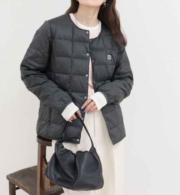 fredy emue「《別注》【TAION/タイオン】CREW NECK BUTTON DOWN JKT ダウンジャケット」|ダウン|