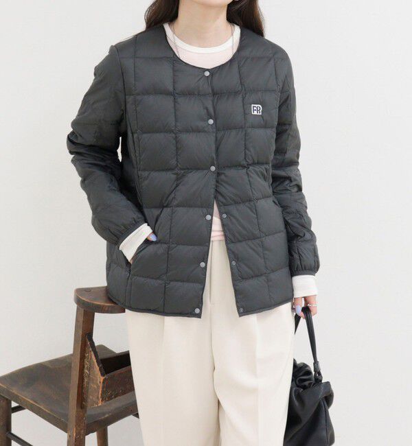 fredy emue「《別注》【TAION/タイオン】CREW NECK BUTTON DOWN JKT ダウンジャケット」|ダウン|