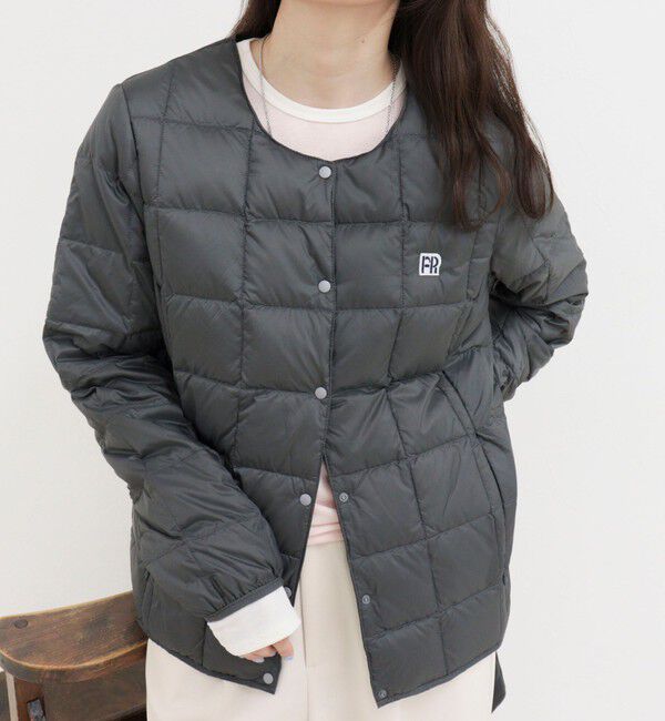 fredy emue「《別注》【TAION/タイオン】CREW NECK BUTTON DOWN JKT ダウンジャケット」|ダウン|