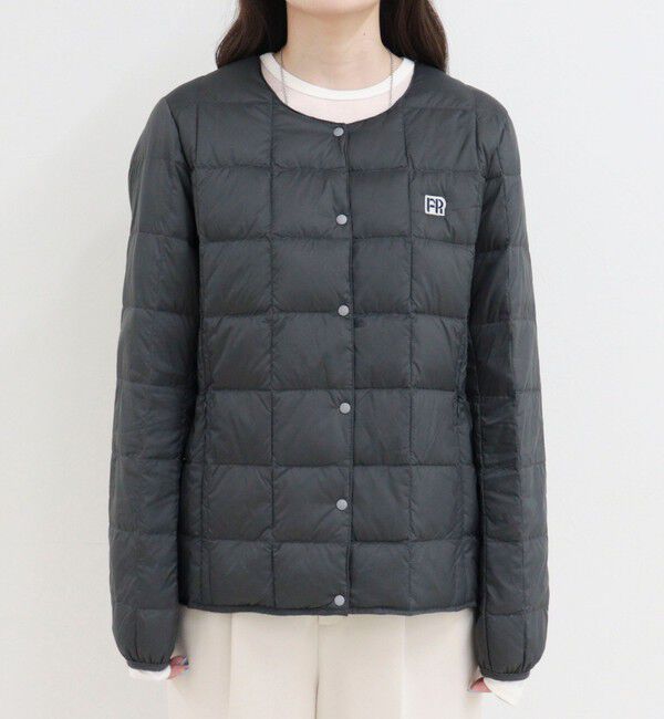 fredy emue「《別注》【TAION/タイオン】CREW NECK BUTTON DOWN JKT ダウンジャケット」|ダウン|