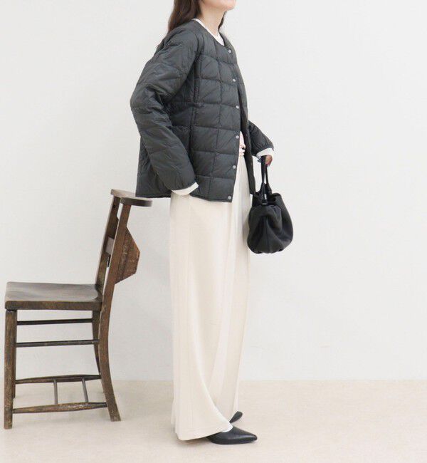fredy emue「《別注》【TAION/タイオン】CREW NECK BUTTON DOWN JKT ダウンジャケット」|ダウン|