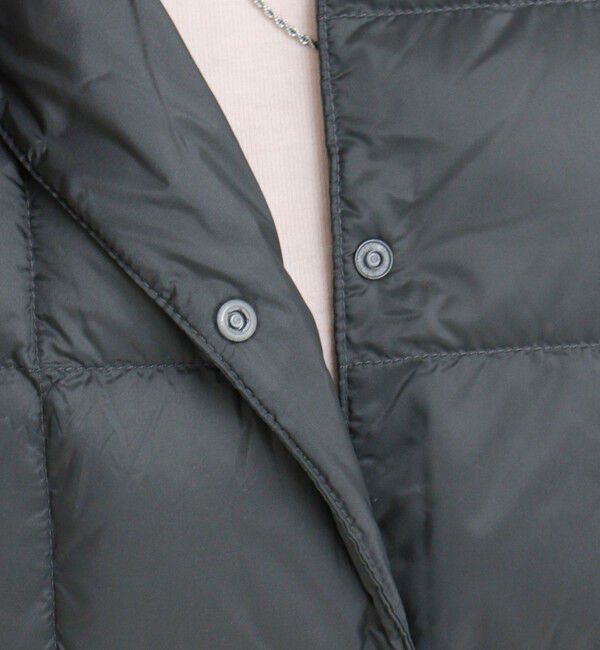 fredy emue「《別注》【TAION/タイオン】CREW NECK BUTTON DOWN JKT ダウンジャケット」|ダウン|