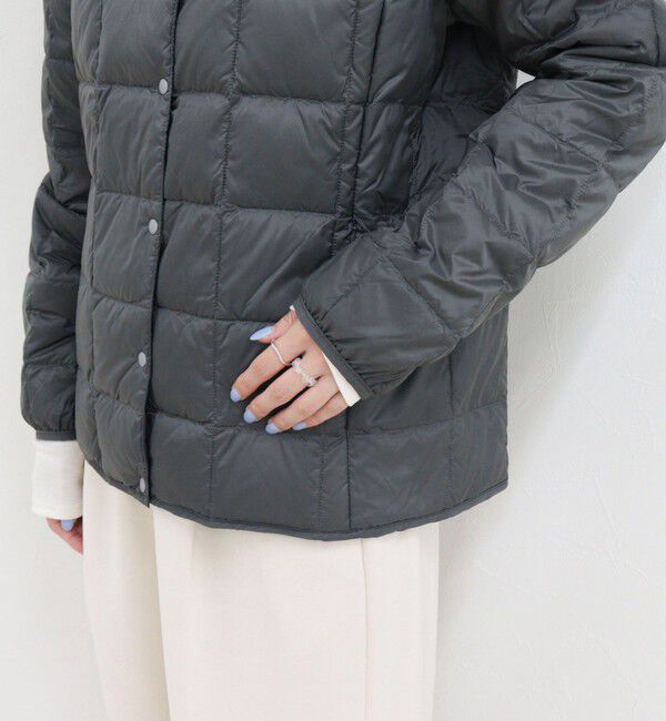 fredy emue「《別注》【TAION/タイオン】CREW NECK BUTTON DOWN JKT ダウンジャケット」|ダウン|