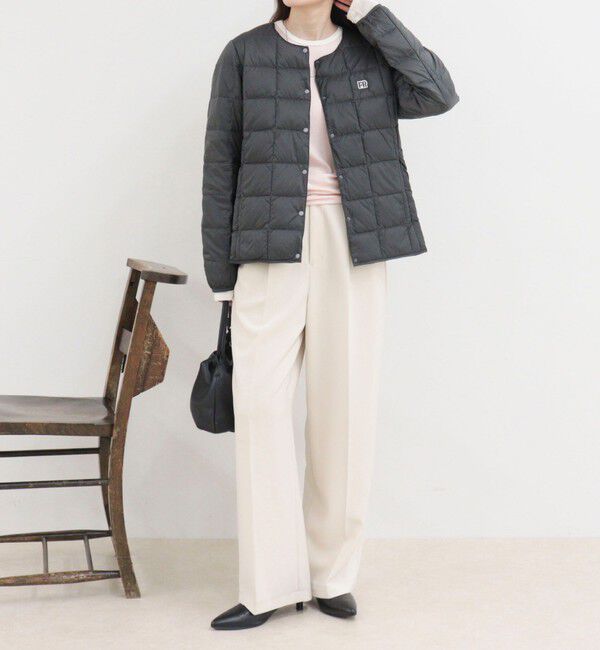 fredy emue「《別注》【TAION/タイオン】CREW NECK BUTTON DOWN JKT ダウンジャケット」|ダウン|