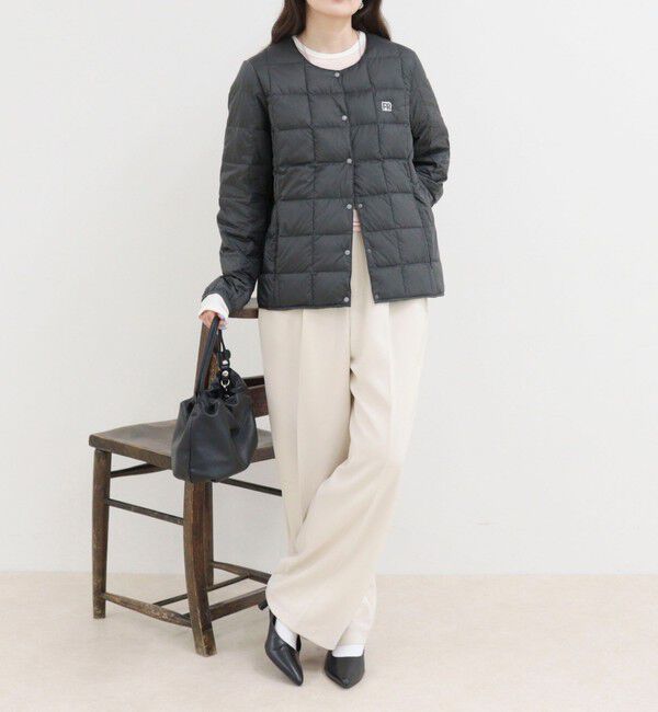 fredy emue「《別注》【TAION/タイオン】CREW NECK BUTTON DOWN JKT ダウンジャケット」|ダウン|