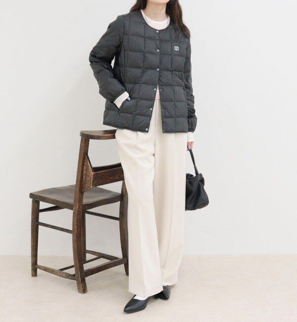 fredy emue「《別注》【TAION/タイオン】CREW NECK BUTTON DOWN JKT ダウンジャケット」|ダウン|