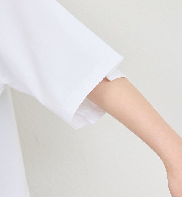  「オフショルロゴカットソー」|Tシャツ・カットソー|