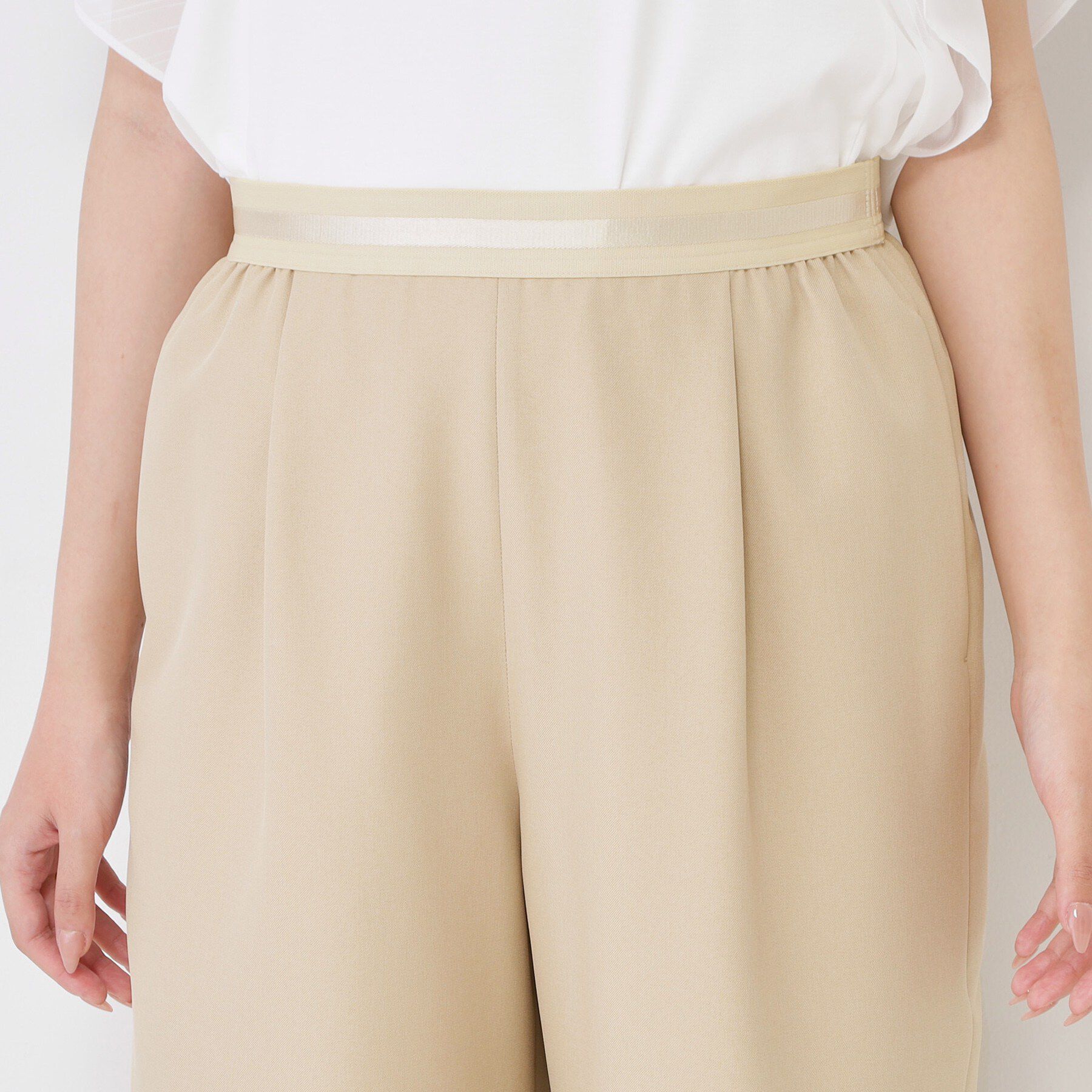 COUP DE CHANCE「【手洗い可／日本製】リラクシーワイドパンツ」|その他|
