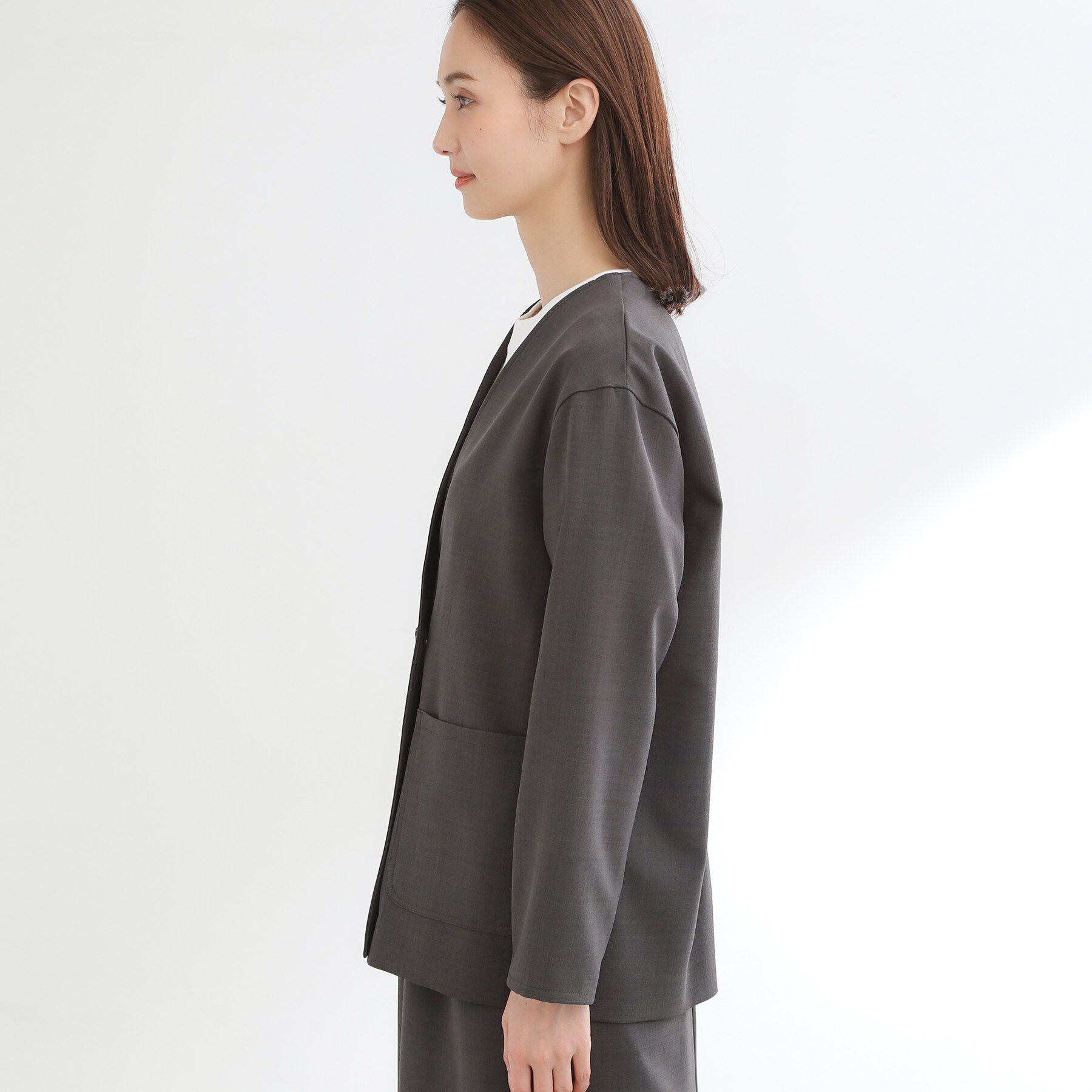 Reflect「【単品使い◎】ジャケット＋ナロースカートセット」|スーツ|