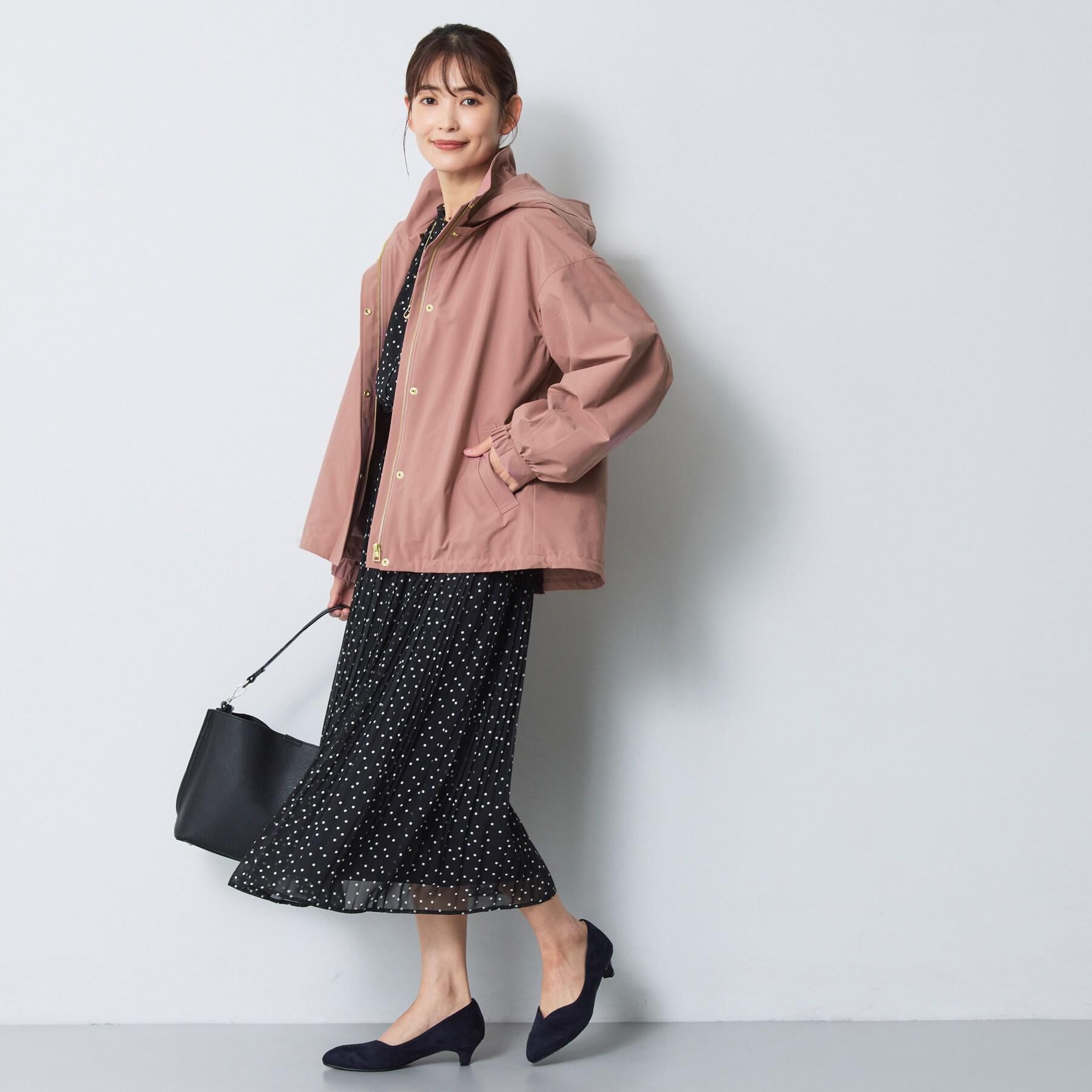 Reflect「【セットアップ／手洗い可】ドット柄プリーツフレアスカート」|スカート|