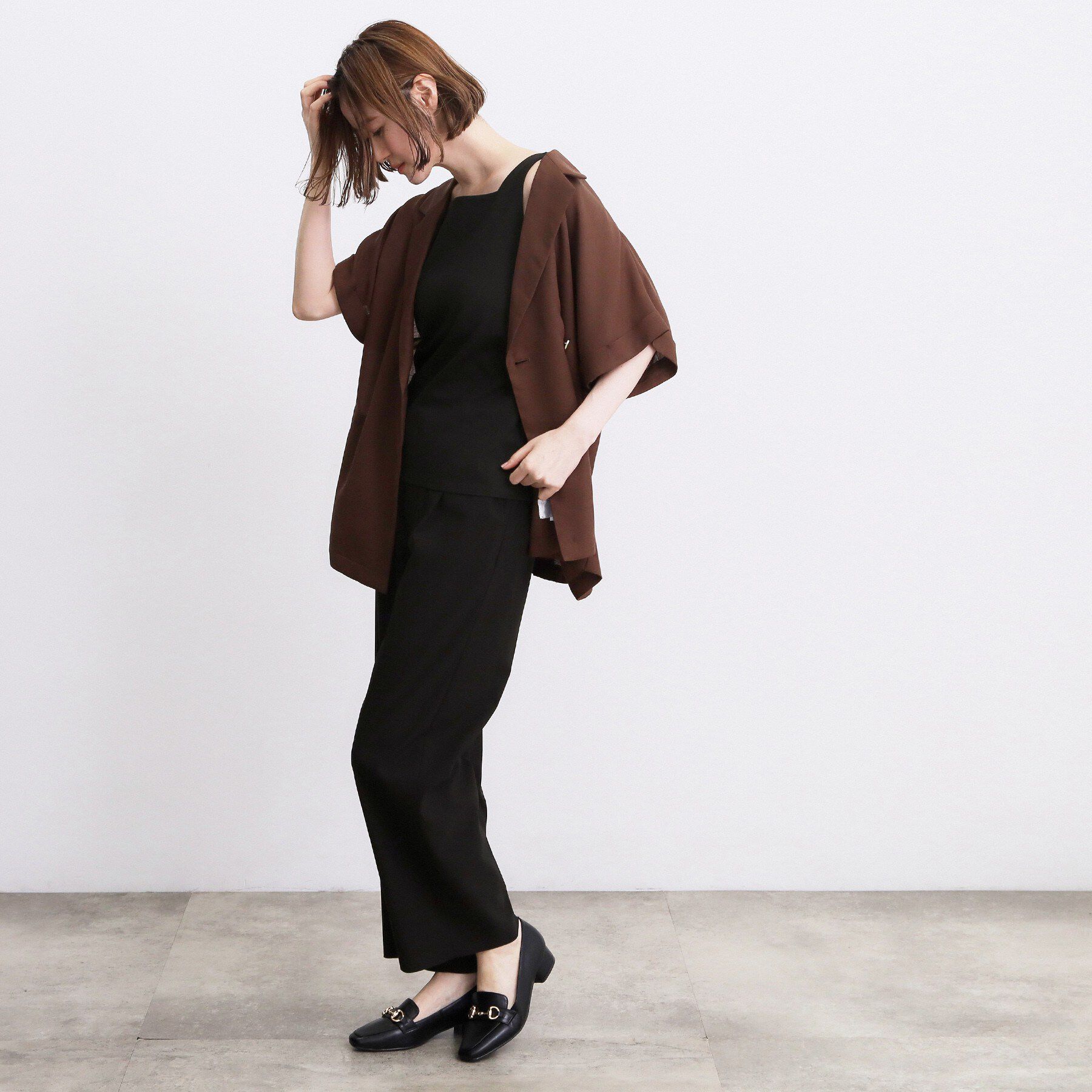 grove「【透けにくい】ダブルフロントタンク」|Tシャツ・カットソー|