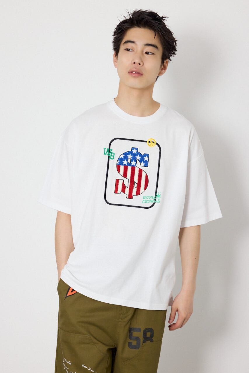 RODEO CROWNS「US rich Tシャツ」|Tシャツ・カットソー|O/WHT1