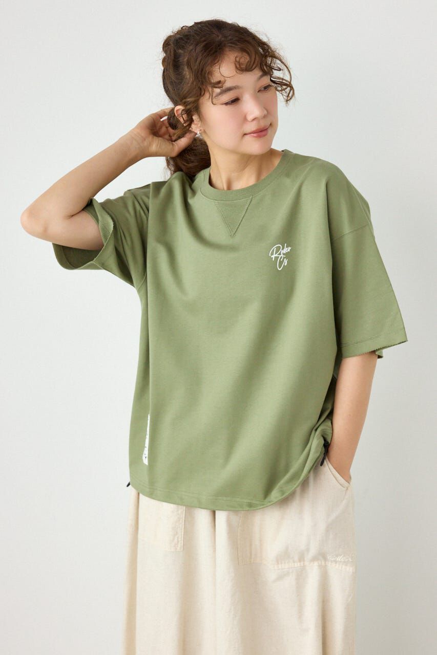 RODEO CROWNS「ロゴワイドカットトップス」|Tシャツ・カットソー|