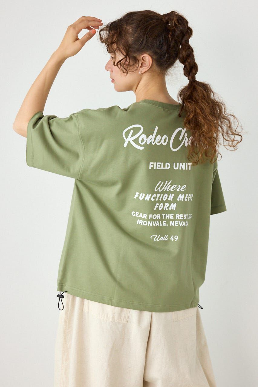 RODEO CROWNS「ロゴワイドカットトップス」|Tシャツ・カットソー|