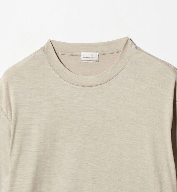 UNITED ARROWS green label relaxing「ウールナイロン テーラード クルーネック Tシャツ ウールT」|Tシャツ・カットソー|
