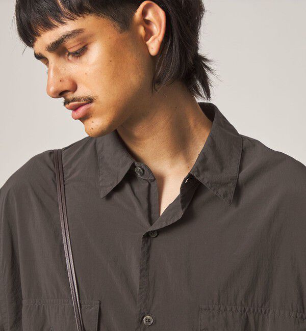 STEVEN ALAN「＜Steven Alan＞ シアー ナイロン ガーメントダイ シャツ」|シャツ・ブラウス|