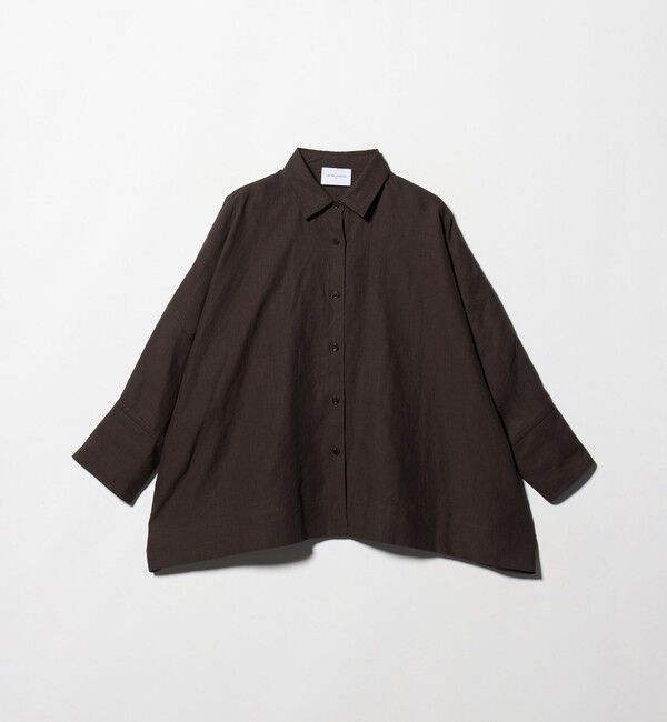 UNITED ARROWS「リネン ドルマン シャツ ‐ウォッシャブル‐」|シャツ・ブラウス|