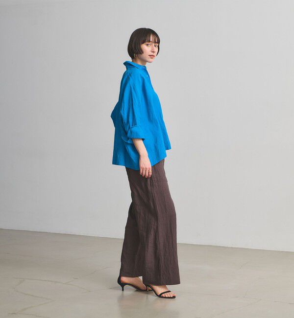 UNITED ARROWS「リネン ドルマン シャツ ‐ウォッシャブル‐」|シャツ・ブラウス|